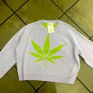 Fred Segal Get Chill Marijuana Sweater
